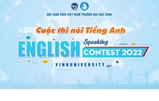 Hội sinh viên Trường Đại học Vinh tổ chức thành công vòng chung kết cuộc thi Nói tiếng Anh 